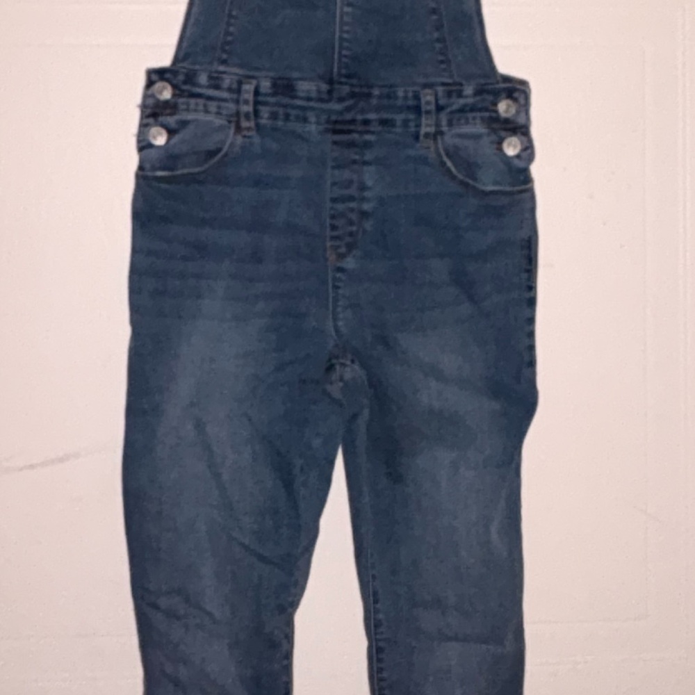 PacSun Blue Denim Women's Overalls with Button Details